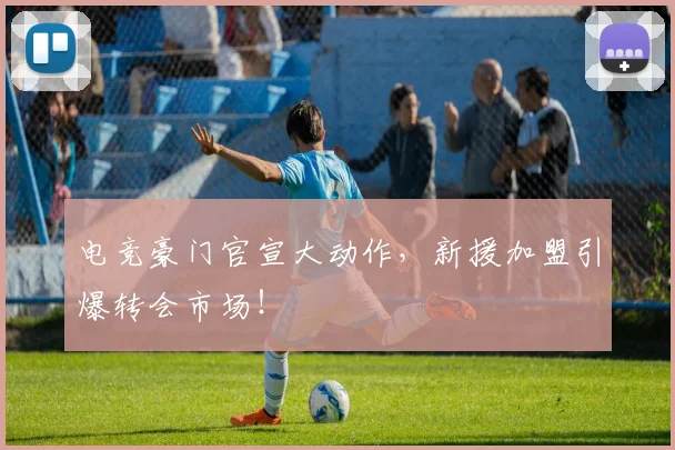 电竞豪门官宣大动作，新援加盟引爆转会市场！